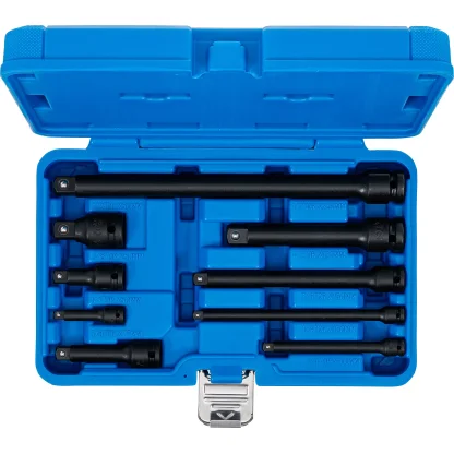 Prodlužovací nástavce, kované, 1/4", 3/8", 1/2" - 9 ks - B25145