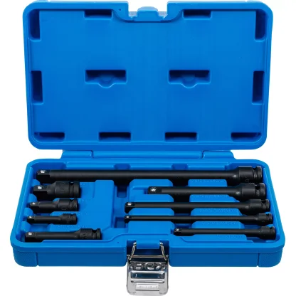Prodlužovací nástavce, kované, 1/4", 3/8", 1/2" - 9 ks - B25145