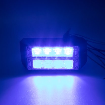 PROFI DUAL výstražné LED světlo vnější, 12-24V, modré, ECE R65