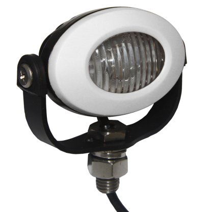 PROFI LED výstražné světlo 12-24V 3x3W bílý ECE R10 92x65mm