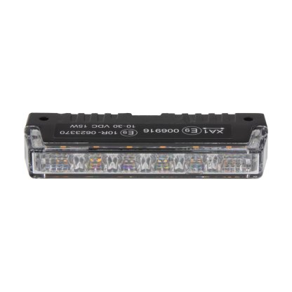 PROFI SLIM výstražné LED světlo vnější, do mřížky, oranžové, 12-24V, ECE R65