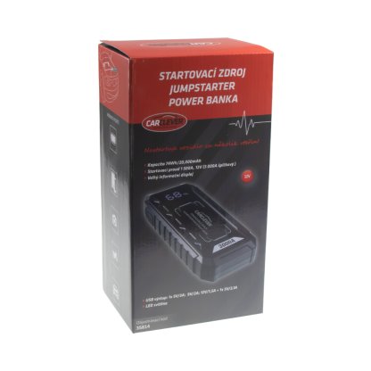 PROFI Startovací zdroj (JumpStarter) 20.000mAh / 74Wh / 1500A, 12V
