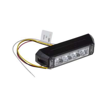 PROFI výstražné LED světlo vnější, červené, 12-24V, ECE R10