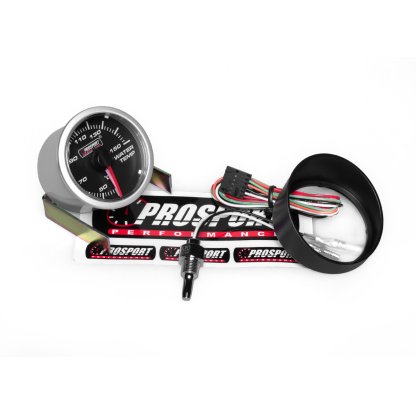 PROSPORT Performance přídavný budík řady Clear Lens, měřená hodnota: teplota vody