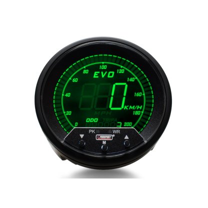 PROSPORT Performance přídavný budík řady EVO, měřená hodnota: tachometr