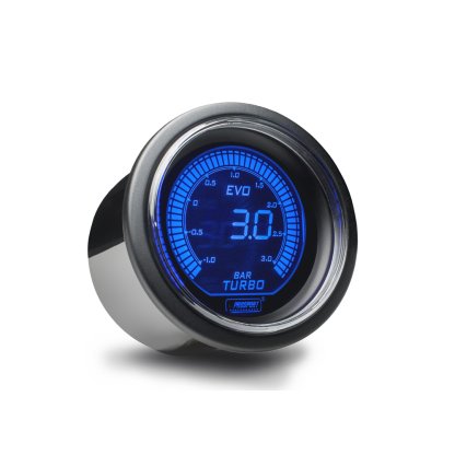 PROSPORT Performance přídavný budík řady EVO, měřená hodnota: tlak turba