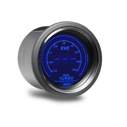PROSPORT Performance přídavný budík řady EVO, měřená hodnota: tlak turba