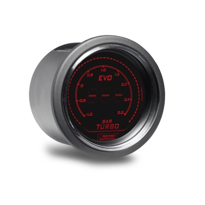 PROSPORT Performance přídavný budík řady EVO, měřená hodnota: tlak turba