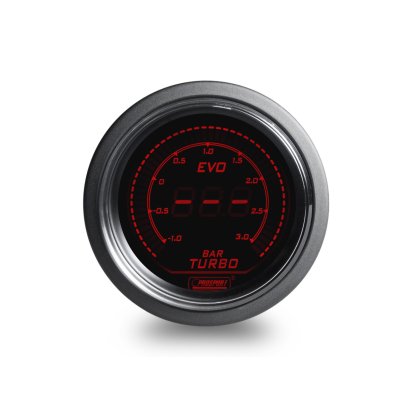 PROSPORT Performance přídavný budík řady EVO, měřená hodnota: tlak turba