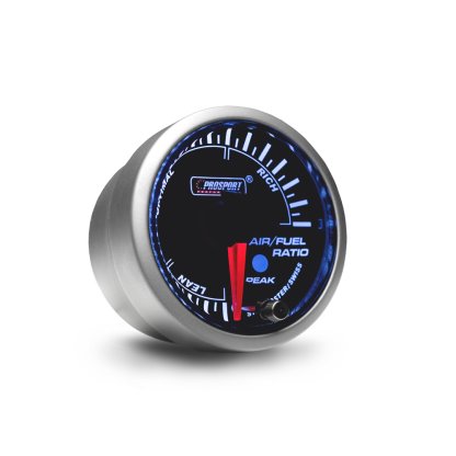 PROSPORT Performance přídavný budík řady Premium, měřená hodnota: poměr vzduch/palivo