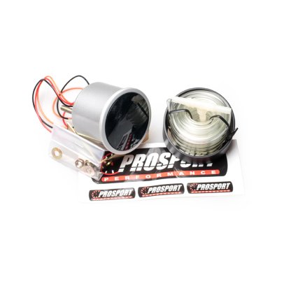 PROSPORT Performance přídavný budík řady Smoke, měřená hodnota: podtlak