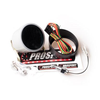PROSPORT Performance přídavný budík řady Smoke, měřená hodnota: teplota oleje