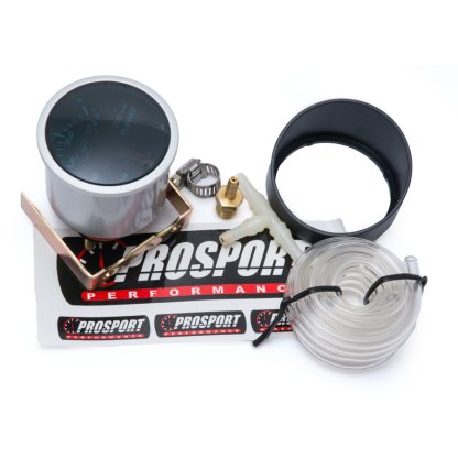 PROSPORT Performance přídavný budík řady Smoke, měřená hodnota: tlak turba do 3 bar