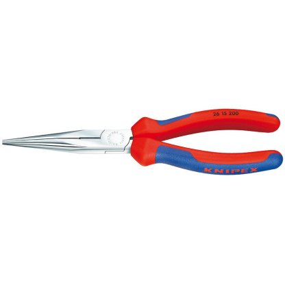 Půlkulaté kleště s břity chromované 200 mm - 2615200