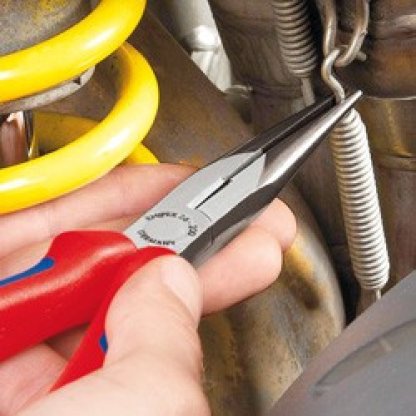 Půlkulaté kleště s břity chromované 200 mm - 2615200T