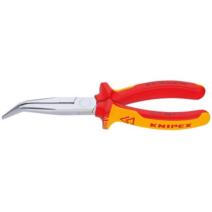 Půlkulaté kleště s břity chromované 200 mm - 2626200