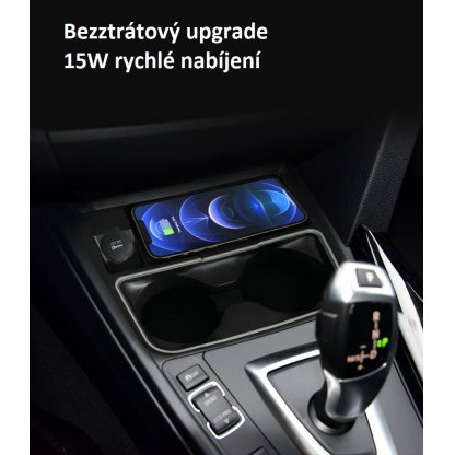 Qi indukční nabíječka telefonů BMW 3 (F30/F31/F35)