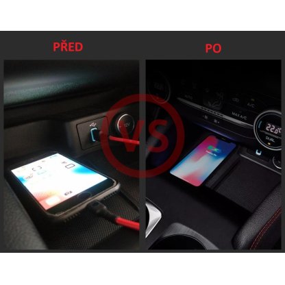 Qi indukční nabíječka telefonů Ford Focus 2018-2023