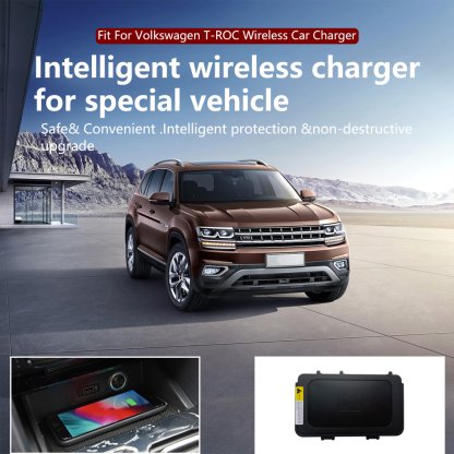 Qi indukční nabíječka telefonů VW T-Roc 2017-