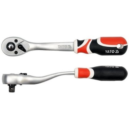 Ráčna 3/8" 200 mm vyhnutá