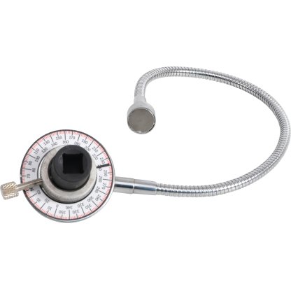 Ráčnový úhloměr s ohebným magnetickým krkem, 1/2" - B3170