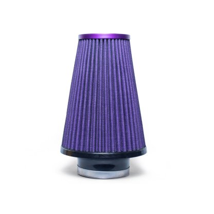 Raemco univerzální vzduchový filtr o délce 200 mm fialový se vstupem 63 mm