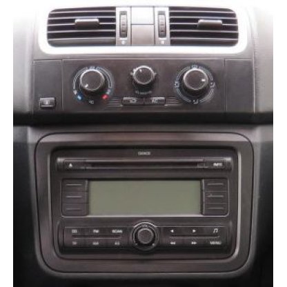 Redukce pro 10" autorádio Škoda Fabia II 07-, Roomster 07-