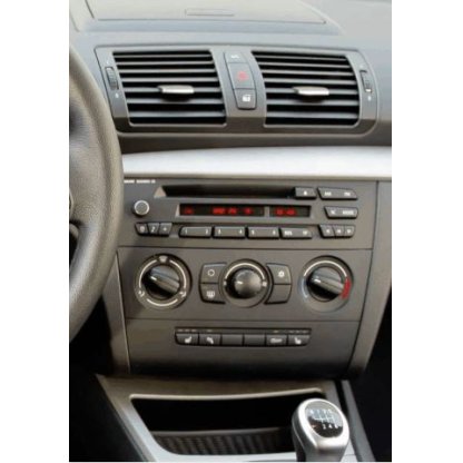 Redukce pro 9" autorádio BMW 1 (2007-2013) s manuální klimatizací