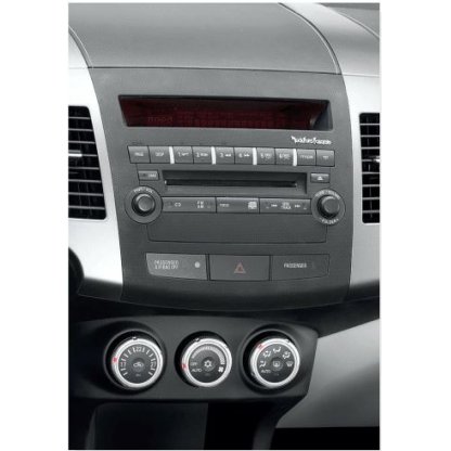 Redukce pro 9" autorádio Citroën C-Crosser, Mitsubishi Outlander, Peugeot 4007