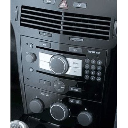 Redukce pro 9" autorádio OPEL Astra (H), Antara, Corsa (D), Zafira (B)