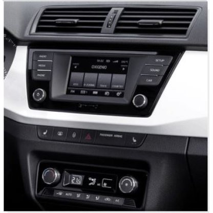 Redukce pro 9" autorádio Škoda Fabia III 2014-