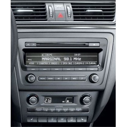 Redukce pro 9" autorádio Škoda Rapid 07/2012-