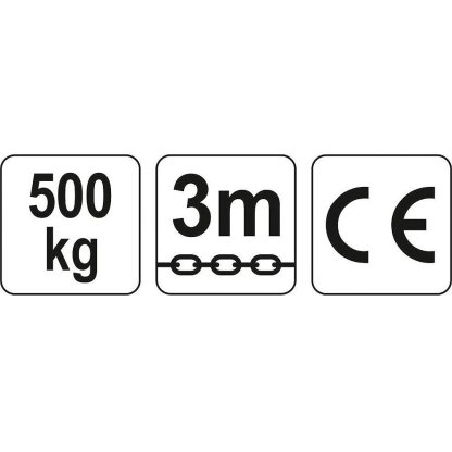 Řetězový kladkostroj 0,5t - YT-58950