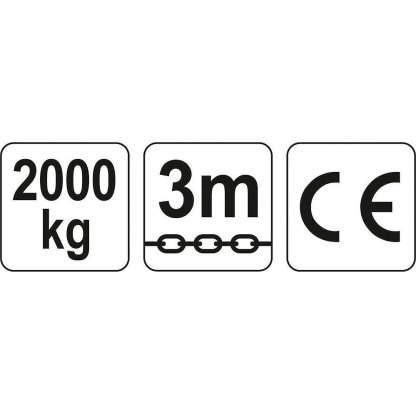 Řetězový kladkostroj 2t - YT-58953