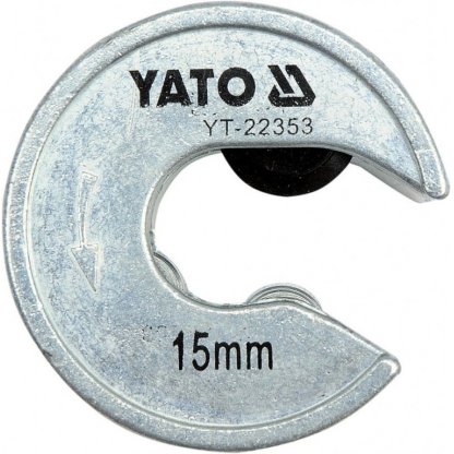 Řezač na trubky PVC, hliník, měď 15 mm YT-22353