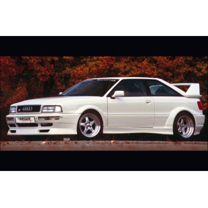 Rieger blatník widebody II (RT02) pro Audi 80 89 kupé, GFK (laminát), mont. strana levá
