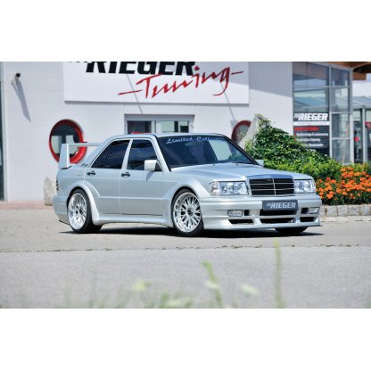 Rieger boční díl widebody II pro Mercedes 190 W201 sedan, GFK (laminát), mont. strana levá, přední