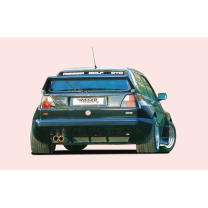 Rieger boční díly zadního křídla pro Volkswagen Golf 2, GFK (laminát)