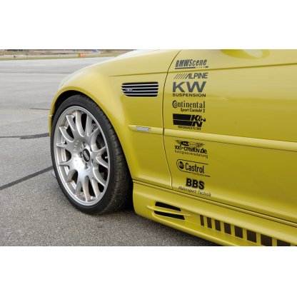 Rieger boční práh (175mm) mont. strana pravá pro BMW řada 3 E46, E46 M3 compact, kabriolet, kupé, sedan vč. faceliftu, r.v. 02/02-, 02/98-12/01, 06/00-, plast ABS bez povrchové úpravy, s prolisem, s prolisem a dvěma výřezy