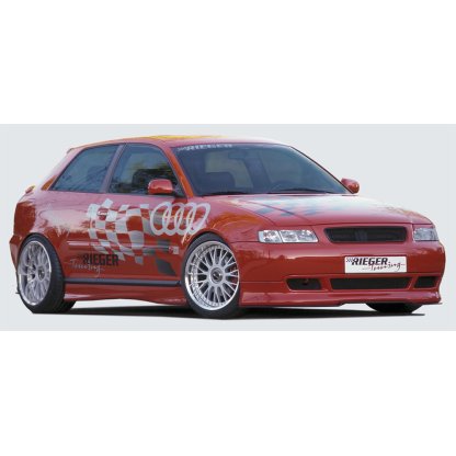Rieger boční práh mont. strana levá pro Audi A3 8L 3-dvéř., plast ABS bez povrchové úpravy