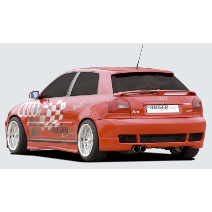 Rieger boční práh mont. strana levá pro Audi A3 8L 5-dvéř., plast ABS bez povrchové úpravy