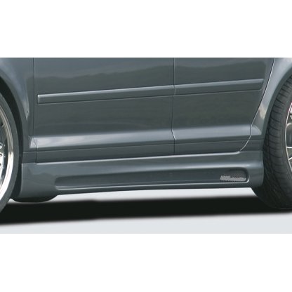 Rieger boční práh mont. strana levá pro Audi A3 8P 5-dvéř., Sportback, r.v. 03/03-, plast ABS bez povrchové úpravy, s prolisem a výřezem