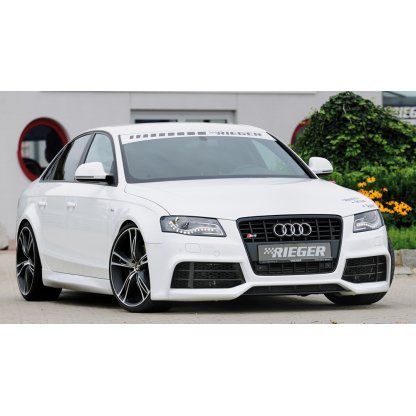 Rieger boční práh mont. strana levá pro Audi A4 S4 B8, B81 avant, sedan, r.v. 11/08-, plast ABS bez povrchové úpravy