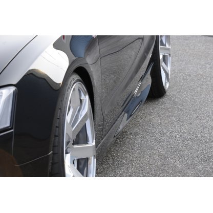 Rieger boční práh mont. strana levá pro Audi A4 S4 B8, B81 avant, sedan, r.v. 11/08-, plast ABS bez povrchové úpravy