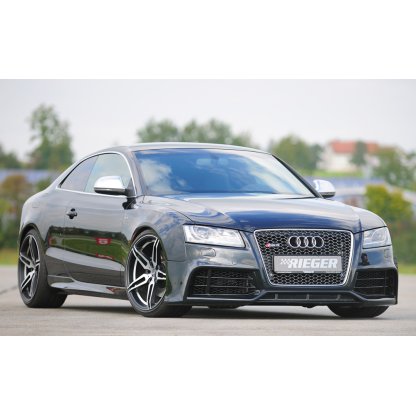 Rieger boční práh mont. strana levá pro Audi A5 B8, B81 kabriolet, kupé vč. faceliftu, r.v. 06/07-07/11, 10/11-06/16, plast ABS bez povrchové úpravy