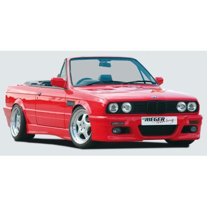 Rieger boční práh mont. strana levá pro BMW řada 3 E30 2-dvéř., kabriolet, kupé, plast ABS bez povrchové úpravy