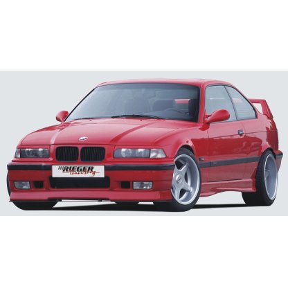 Rieger boční práh mont. strana levá pro BMW řada 3 E36 kabriolet, kupé, plast ABS bez povrchové úpravy