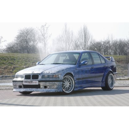 Rieger boční práh mont. strana levá pro BMW řada 3 E36 sedan, touring, plast ABS bez povrchové úpravy