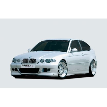 Rieger boční práh mont. strana levá pro BMW řada 3 E46 compact, sedan, touring vč. faceliftu, r.v. 02/02-, 02/98-12/01, plast ABS bez povrchové úpravy