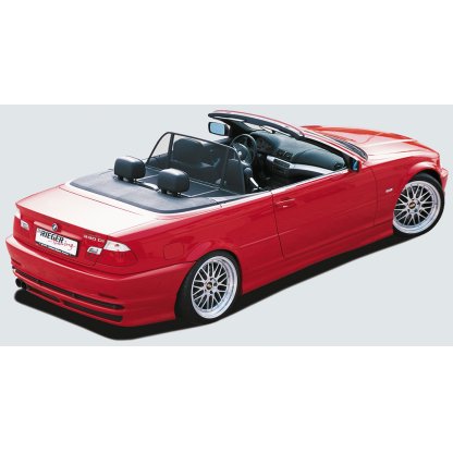 Rieger boční práh mont. strana levá pro BMW řada 3 E46 kabriolet, kupé vč. faceliftu, r.v. 02/02-, 02/98-12/01, plast ABS bez povrchové úpravy
